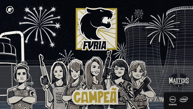 CS:GO: FURIA vence Last Name e fatura a primeira edição da Gamers Club Master Feminina