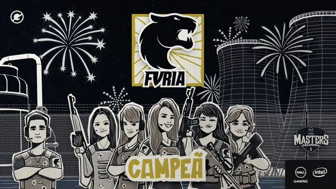 CS:GO: FURIA vence Last Name e fatura a primeira edição da Gamers Club Master Feminina