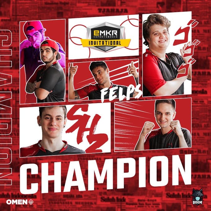 CS:GO: BOOM vence Prodigy e conquista a Esportsmaker Invitational 2020