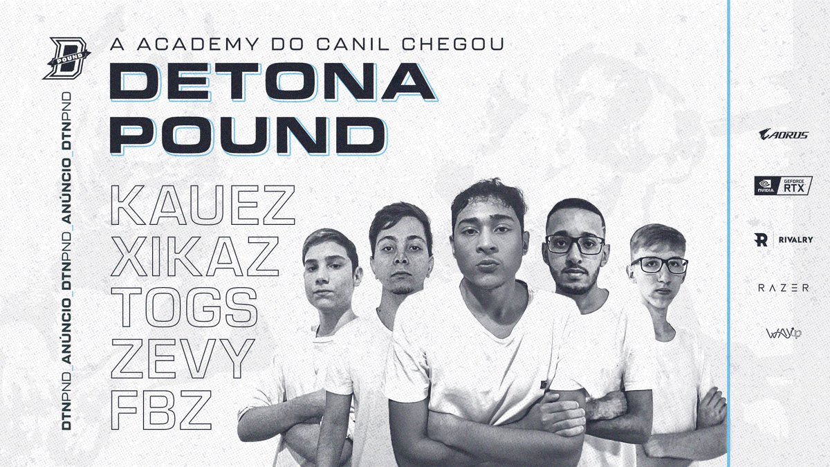 CS:GO: DETONA Pound é desfeita após o fim dos contratos dos jogadores