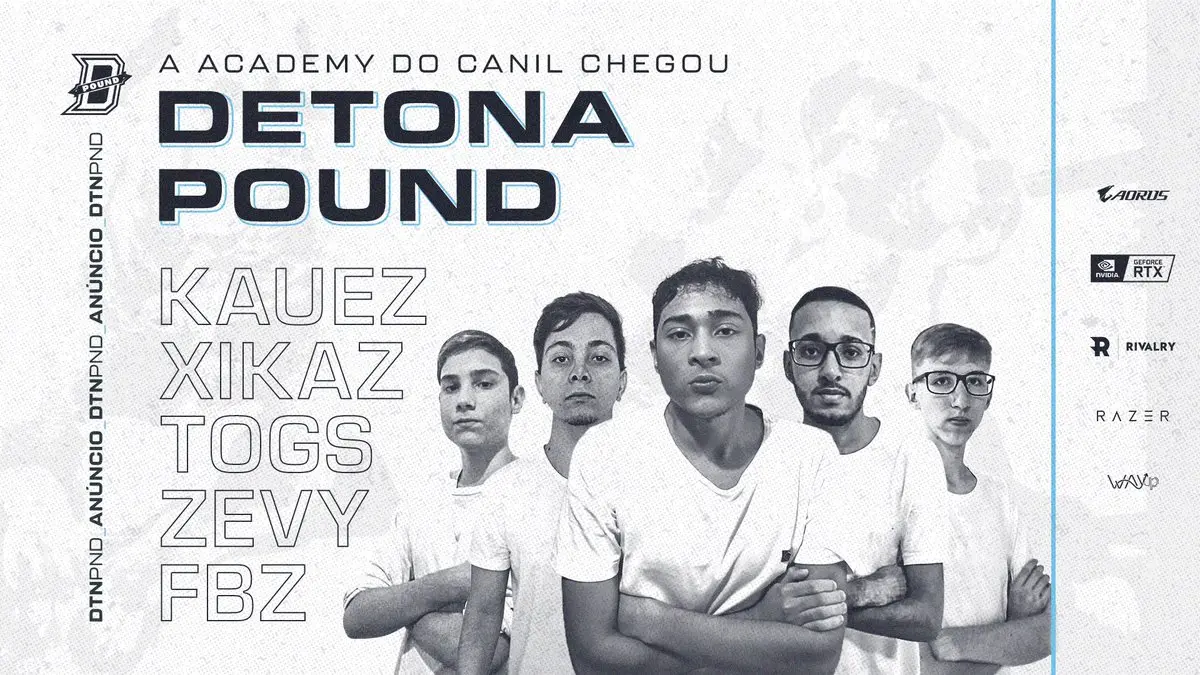 CS:GO: DETONA Pound é desfeita após o fim dos contratos dos jogadores