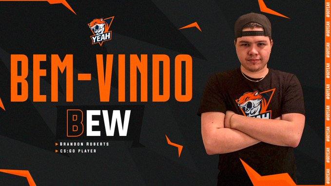 CS:GO: Yeah Gaming oficializa a contratação de bew e fecha sua escalação