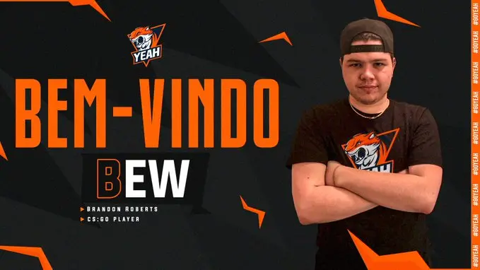 CS:GO: Yeah Gaming oficializa a contratação de bew e fecha sua escalação