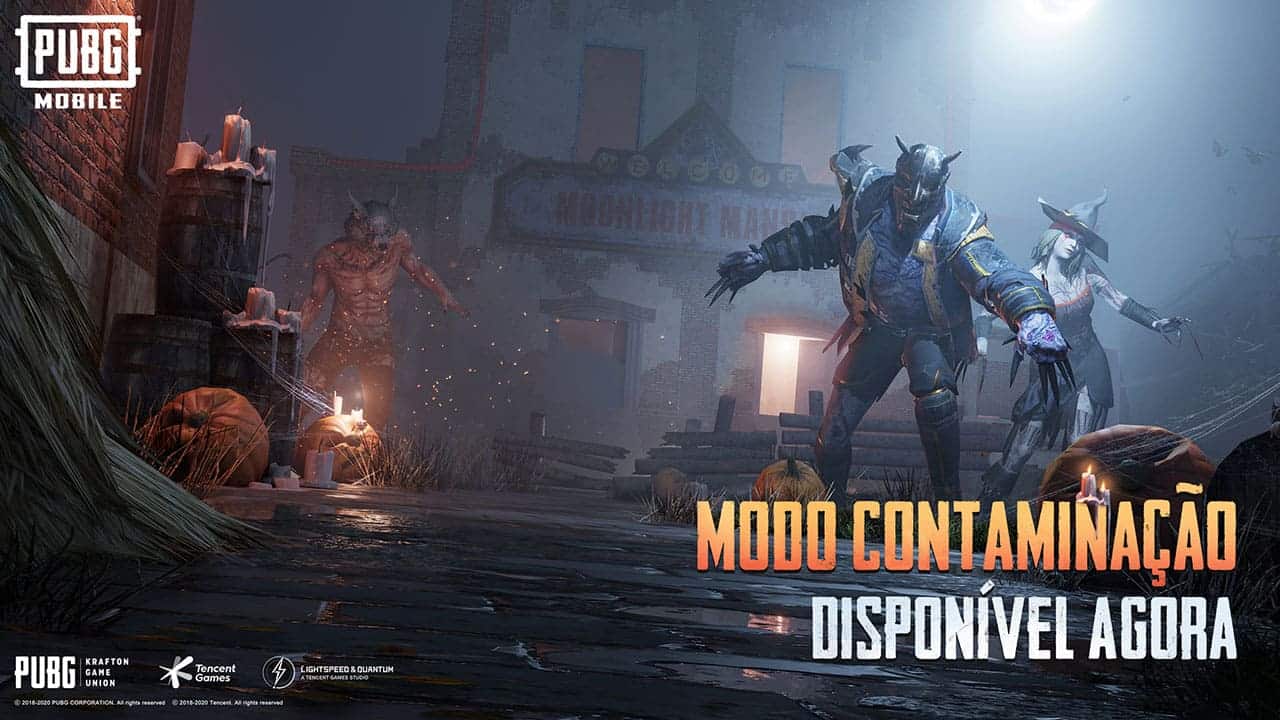 Modo Contaminação retorna ao PUBG MOBILE durante Halloween
