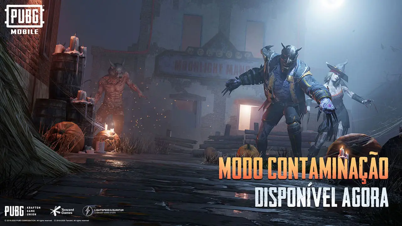 Modo Contaminação retorna ao PUBG MOBILE durante Halloween