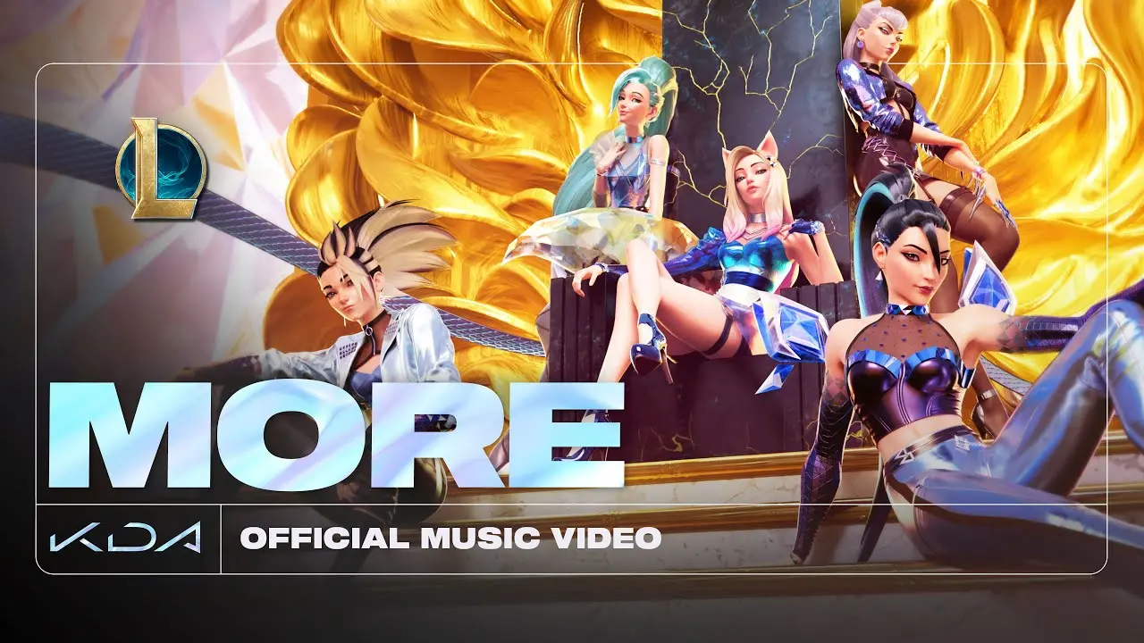 LoL: Ouça MORE, a nova musica do grupo K/DA