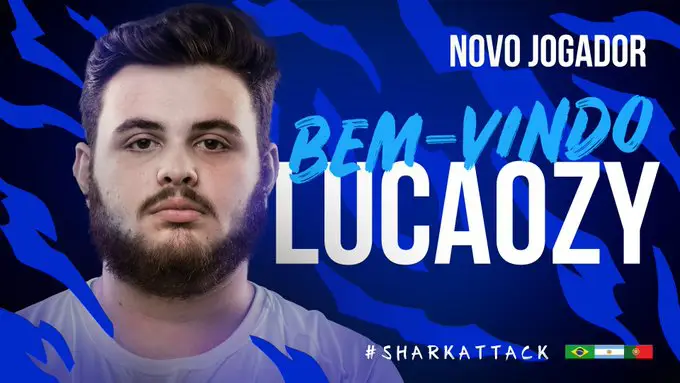 CS:GO: Sharks oficializa a contratação de Lucaozy e fecha a sua escalação