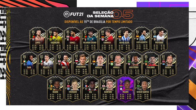 FIFA: Kimmich é o grande destaque do TOTW 5; Três brasileiros aparecem na seleção