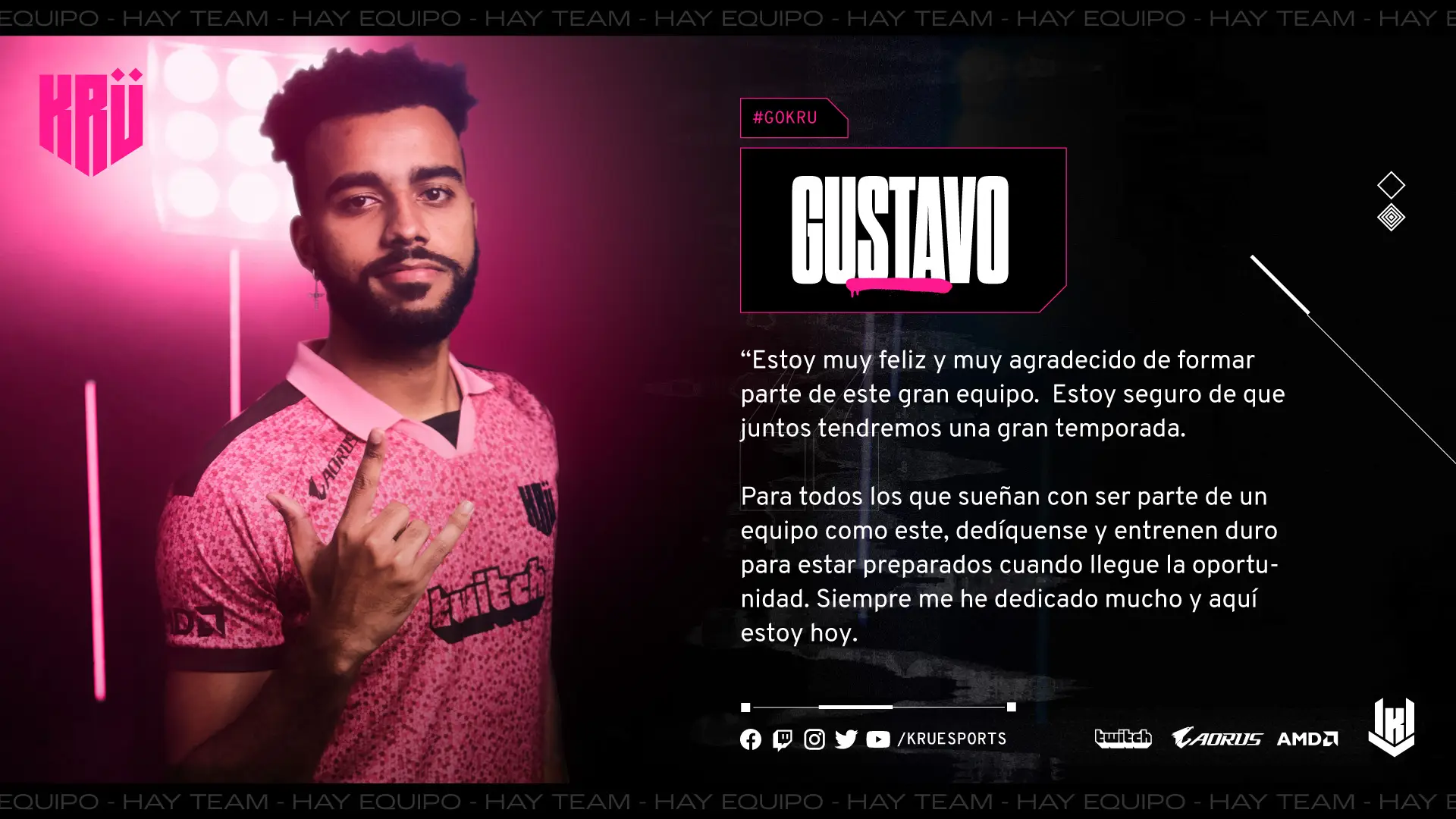FIFA: KRÜ Esports anuncia a contratação do brasileiro Gustavo Nascimento