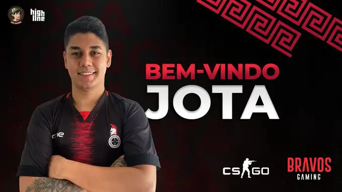 CS:GO: Bravos anuncia a saída de lealziNho e a contratação de JOTA