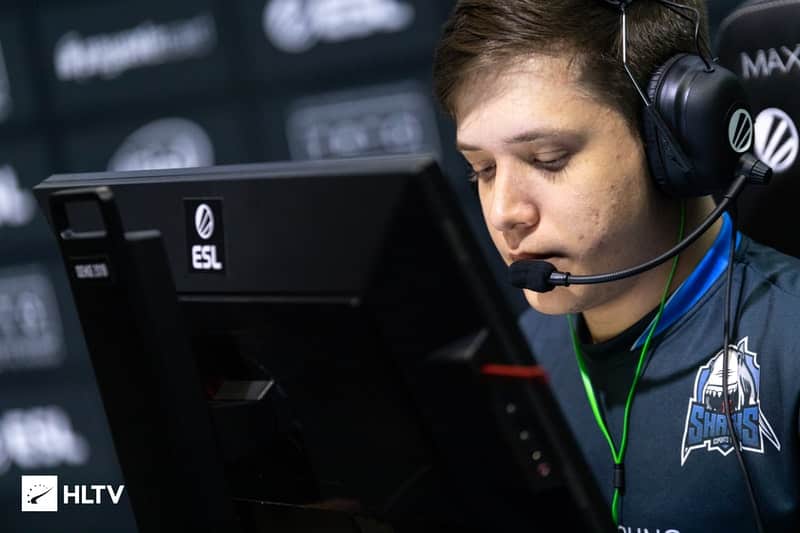 CS:GO: Sharks anuncia a renovação de contrato de exit