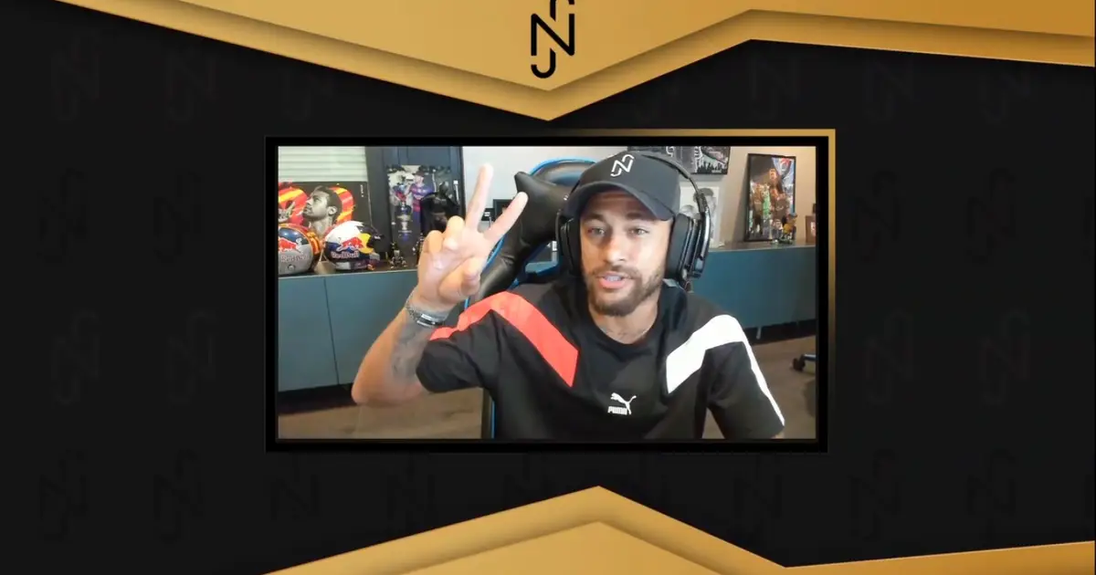 Neymar é banido da Twitch pela primeira vez