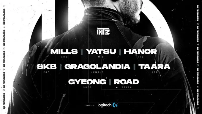 LoL: INTZ anuncia sua escalação academy e conta com nomes conhecidos do cenário