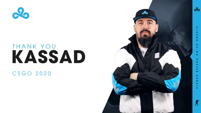 CS:GO: Cloud9 anuncia a saída de kassad⁠