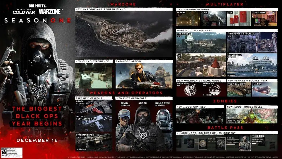 CoD: Confira as novidades da primeira temporada de Call of Duty: Black Ops Cold War