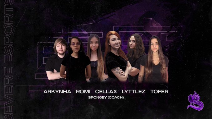 CS:GO: Severe anuncia sua nova escalação feminina para a temporada 2021