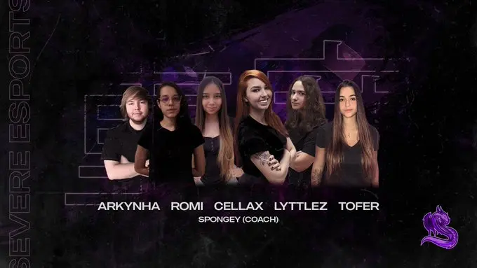 CS:GO: Severe anuncia sua nova escalação feminina para a temporada 2021