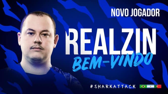 CS:GO: Sharks anuncia a contratação de realziN