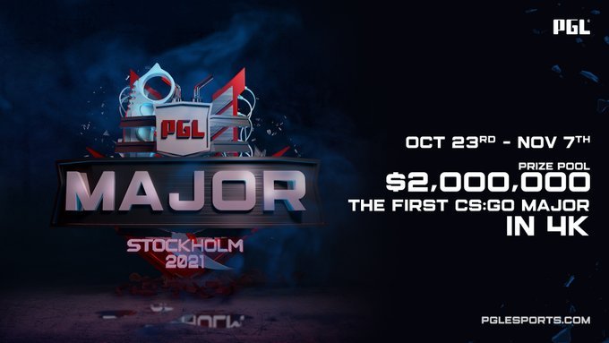 CS:GO: PGL Major Stockholm é anunciado e conta com a premiação de US$: 2 milhões