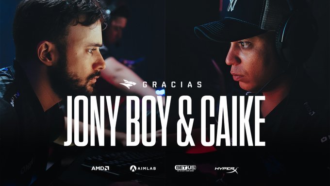 CS:GO: Isurus anuncia as saídas de caike e JonY BoY