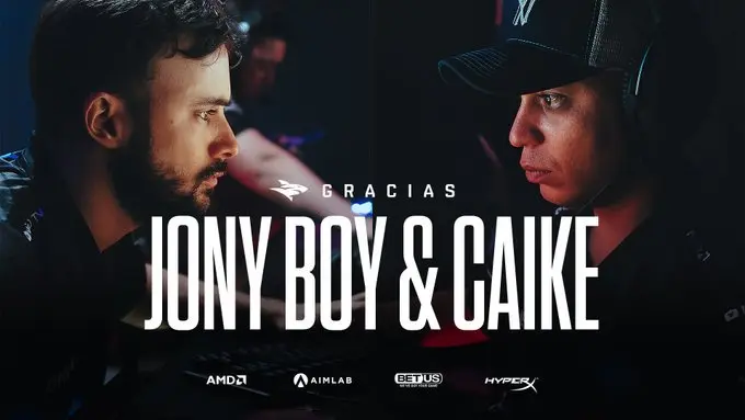 CS:GO: Isurus anuncia as saídas de caike e JonY BoY