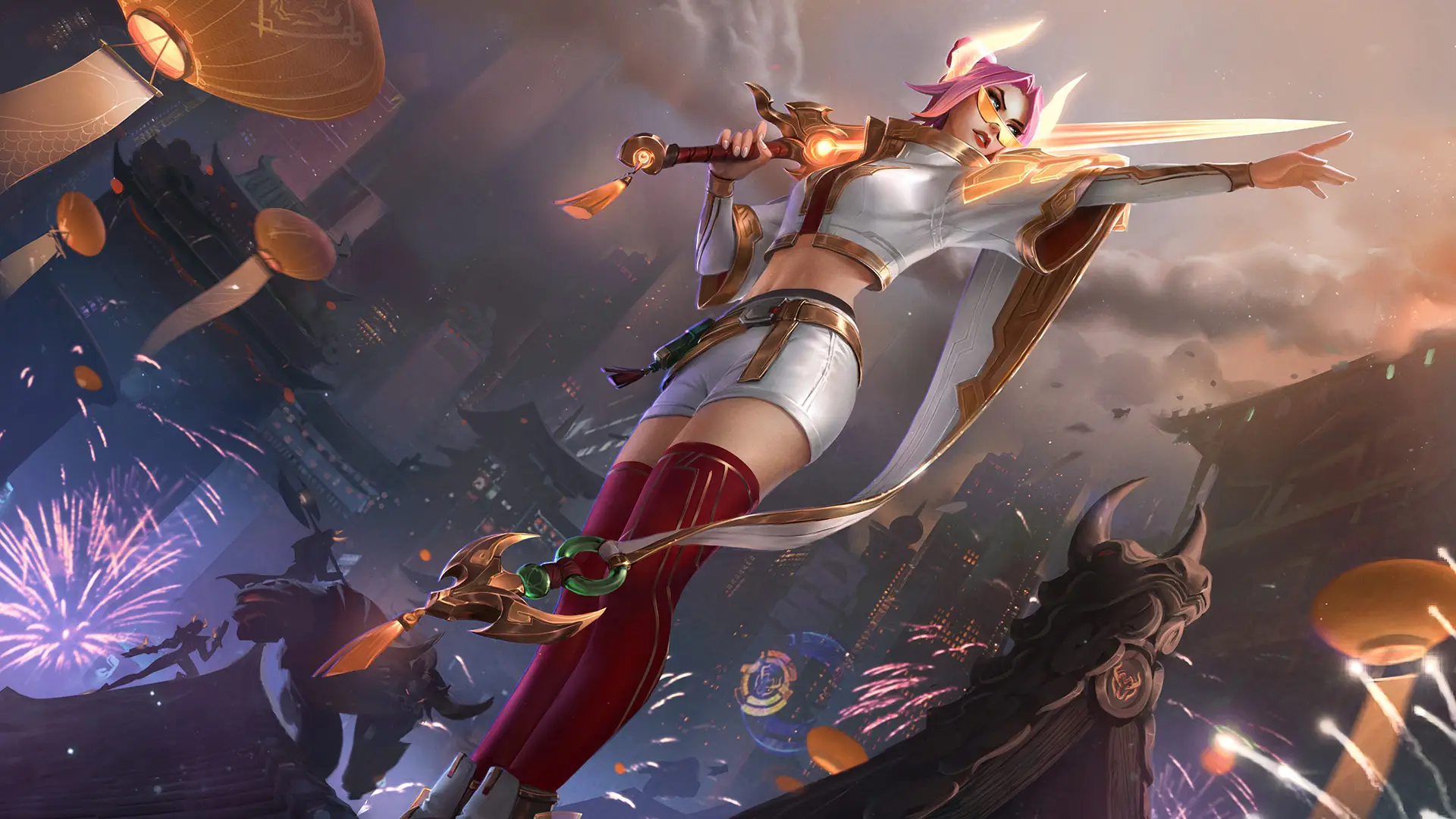 LoL: Patch 11.3 traz as skins Fera Lunar e Rosas