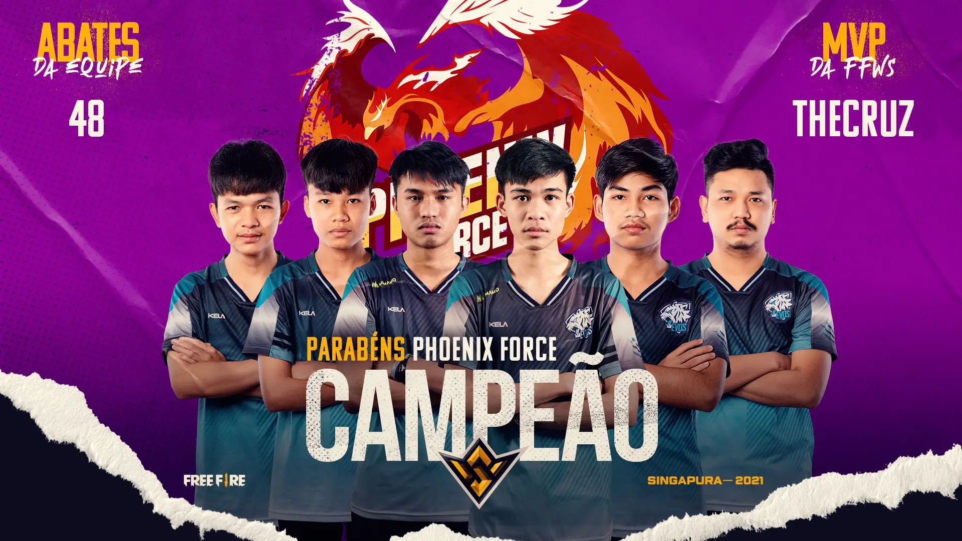Phoenix Force é campeã da FFWS 2021