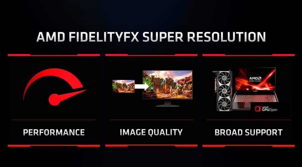 AMD apresenta oficialmente o FidelityFX Super Resolution, que promete concorrer com o DLSS 1 FidelityFX