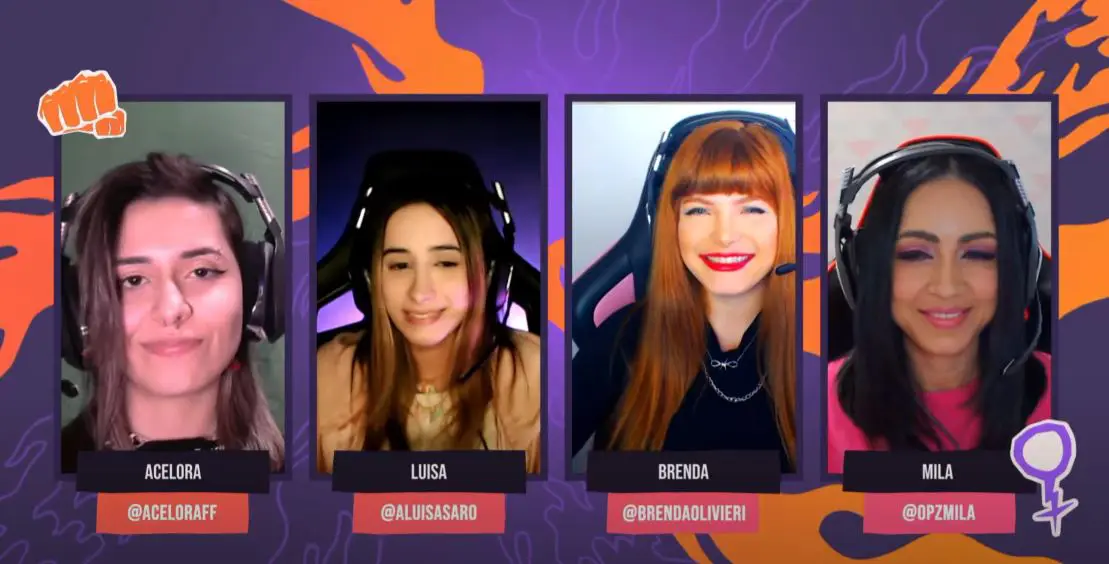 Liga NFA Feminia estreia com liderança da TG Gamers