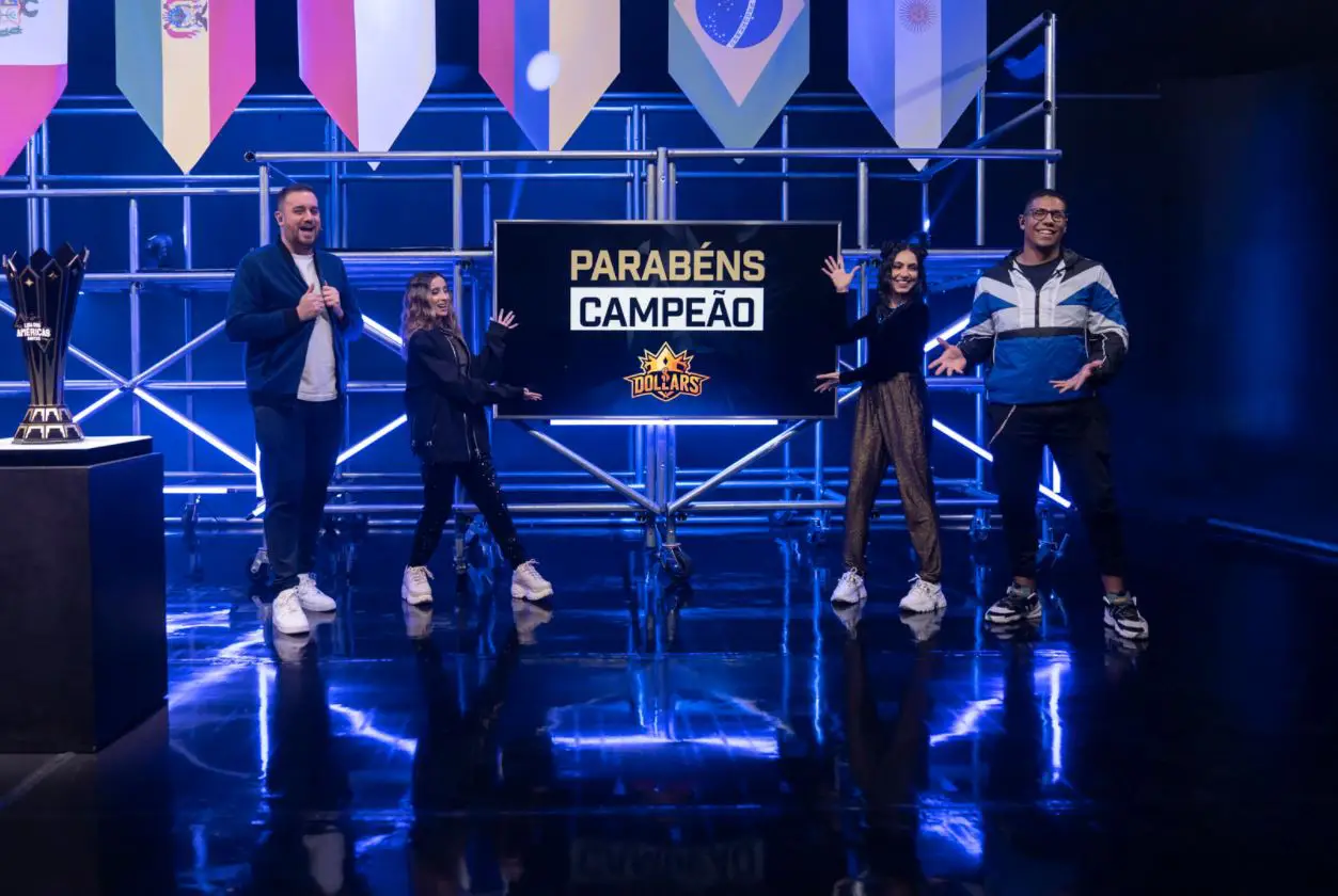 Dollars conquista o titulo de campeã da Liga das Américas, primeiro campeonato internacional da NFA