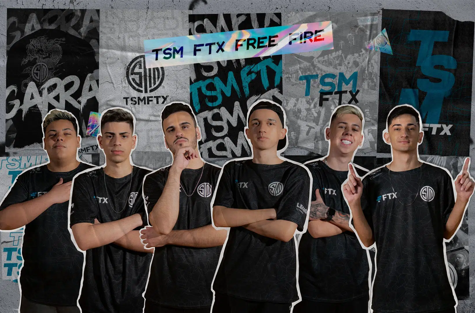 TSM apresenta equipe de Free Fire da LBFF 6