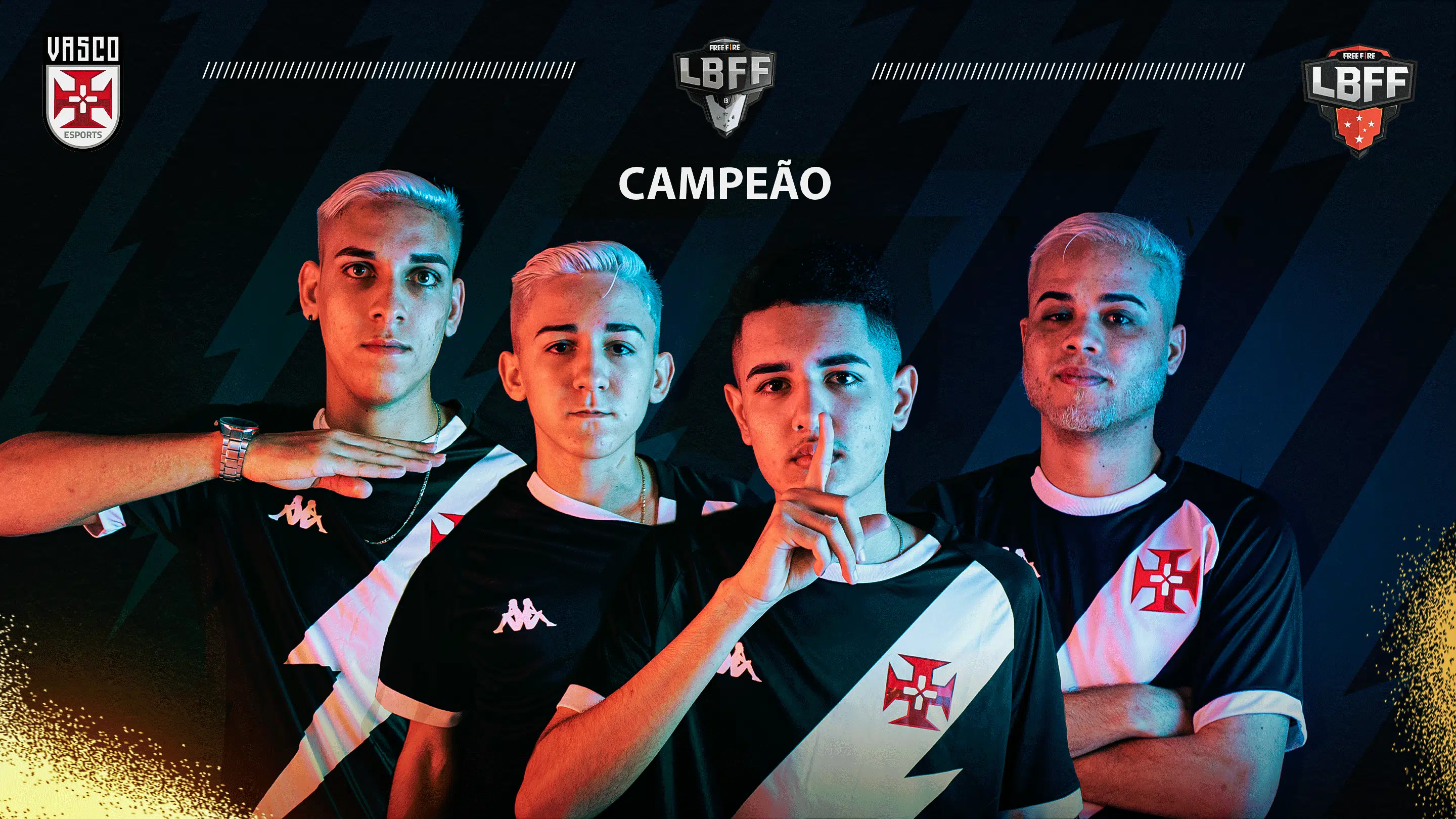 Vasco é campeão da Série B da LBFF 6