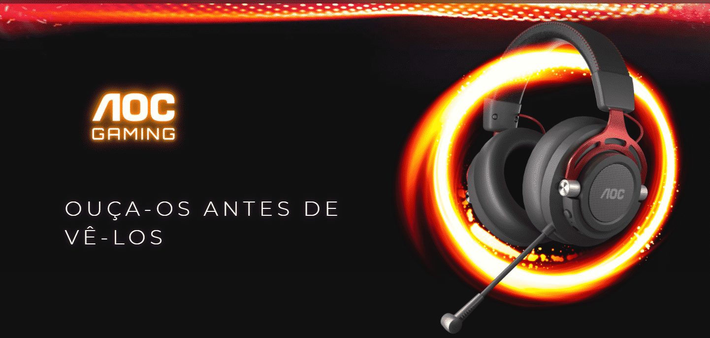 AOC lança seu mais novo headset