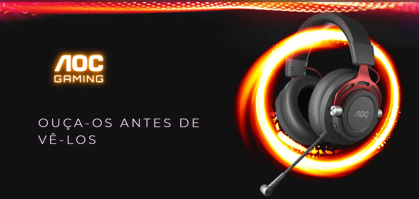 AOC lança seu mais novo headset