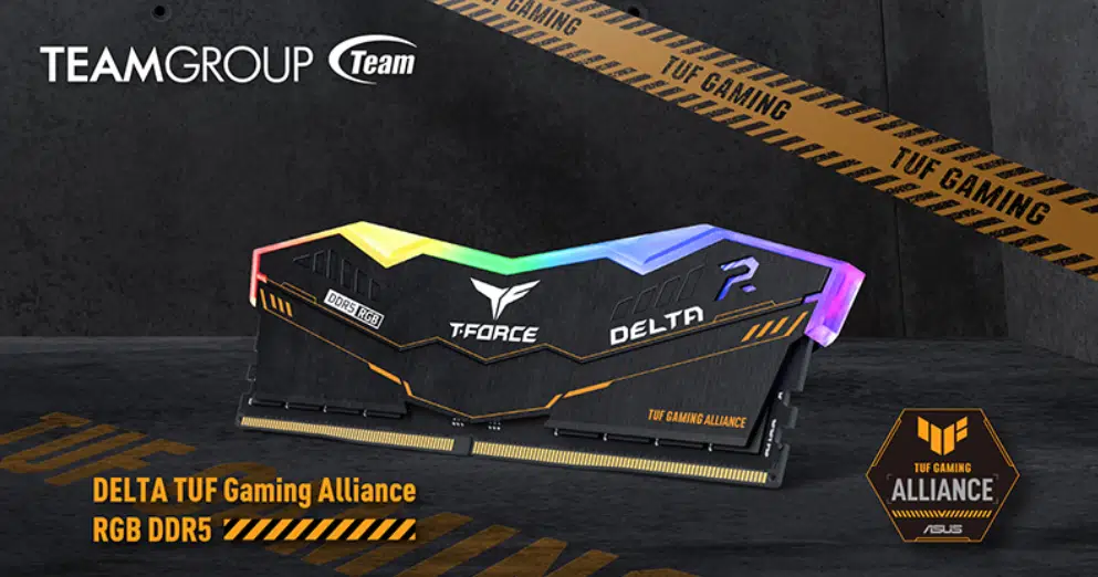 TEAMGROUP e ASUS se unem e lançam memória DDR5