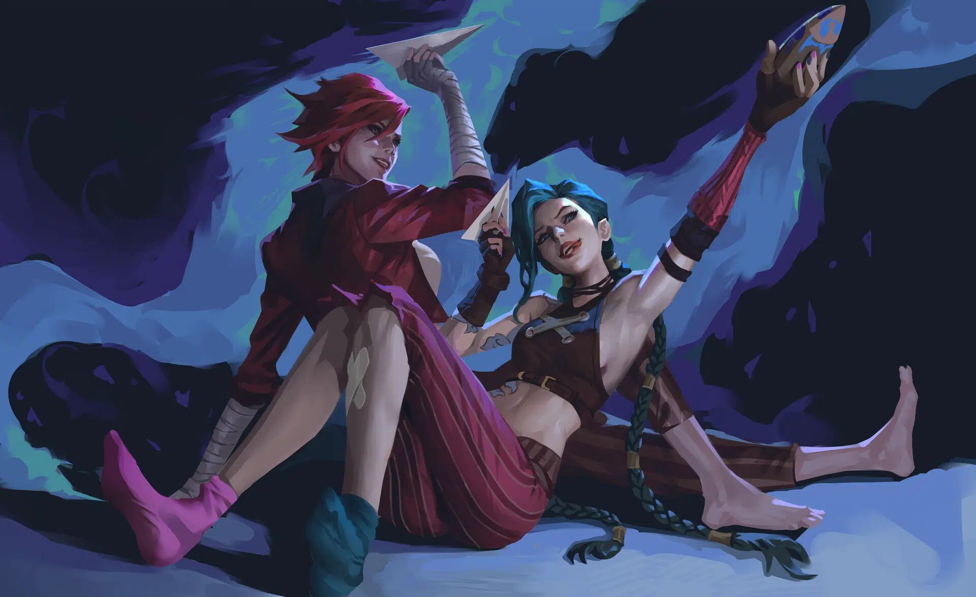 LoL: os melhores planos de fundo de Arcane