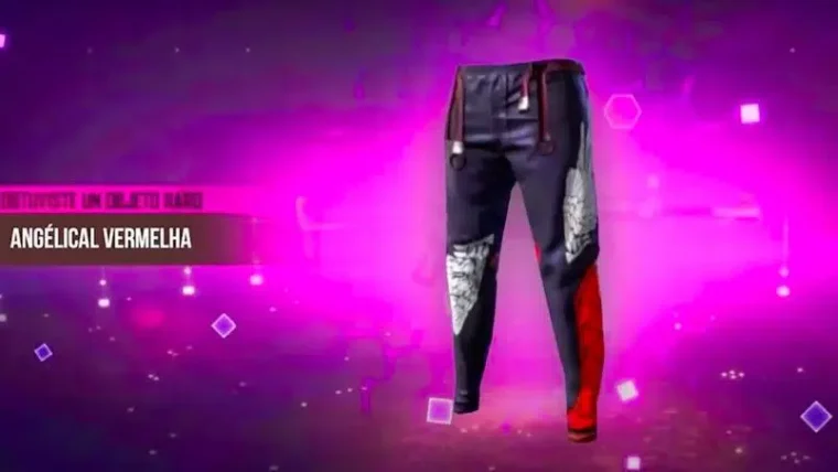 FF: Saiba como obter a Calça Angelical Vermelha