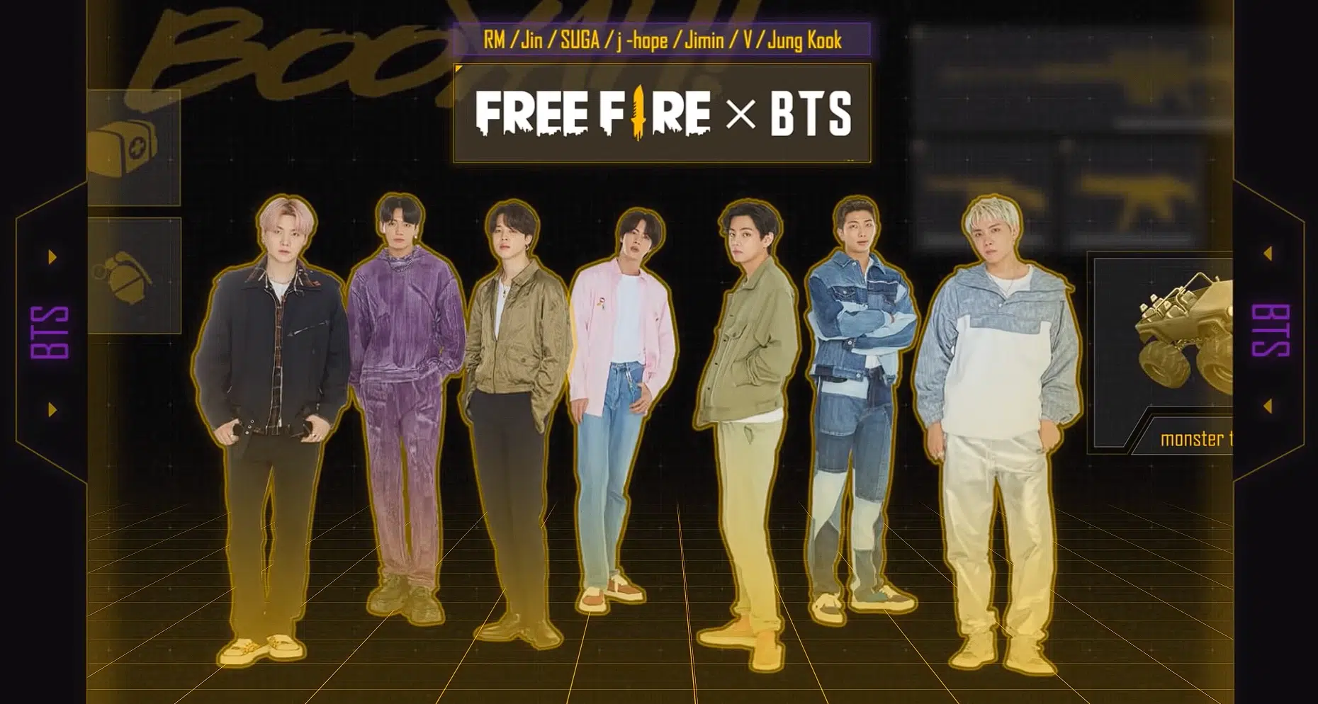 FF: evento do BTS chega ao Escolha Royale