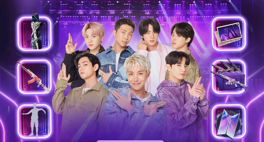 FF: saiba como ganhar itens da coleção BTS⁣ na BOOYAH!
