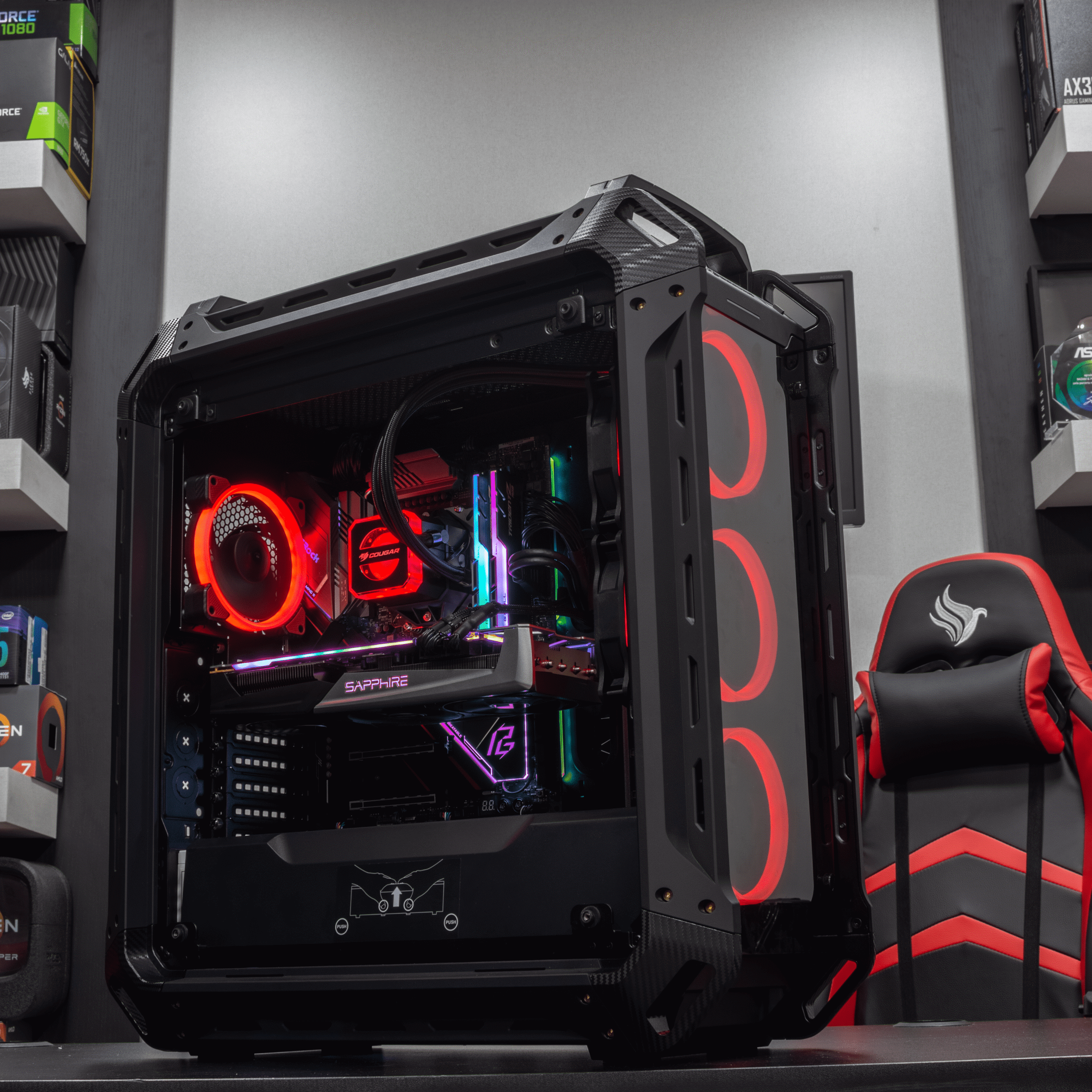 Conheça 4 gabinetes gamer que valorizam custo x benefício