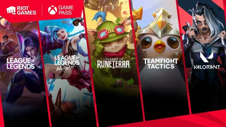 Jogos da Riot Games entrarão no Xbox Game Pass