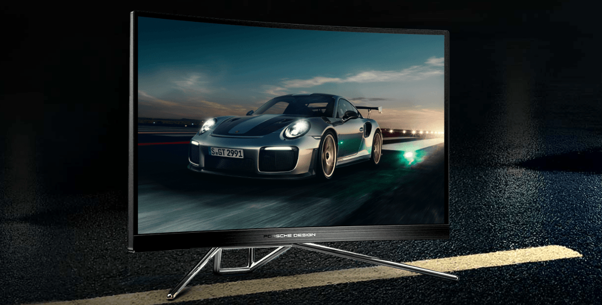 AOC: Meet the AOC Agon Porsche Curved 27″ Sports Monitor.