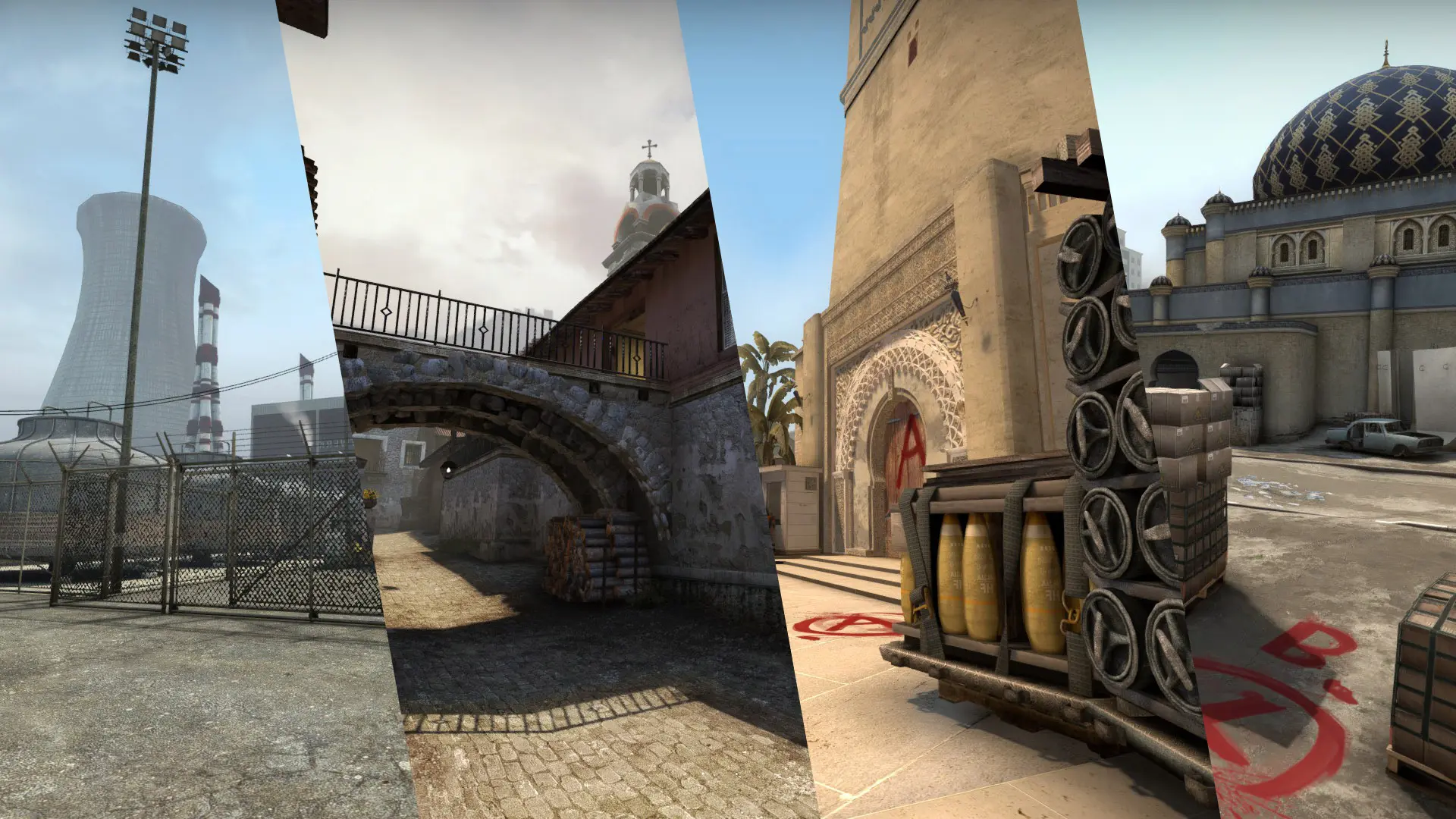 Quais são os mapas mais populares do CS:GO em 2022?