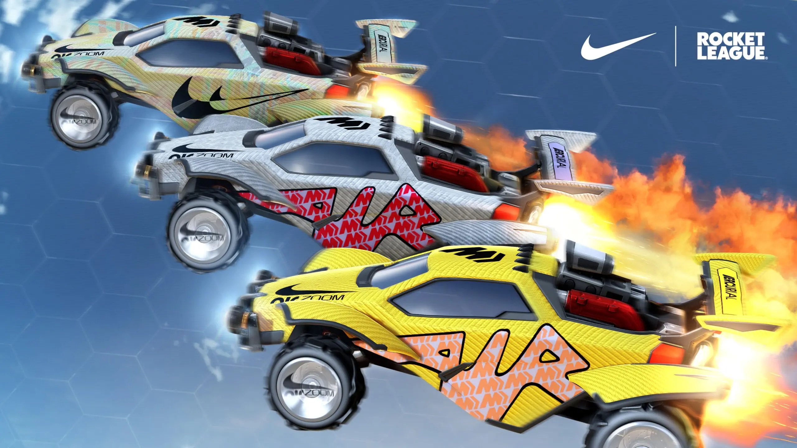 Parceria entre Psyonix e Nike traz o novo Air Zoom Mercurial para o Rocket League