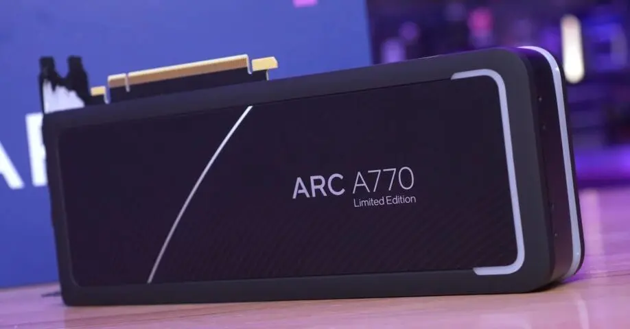 Placa de Vídeo Intel Arc A770