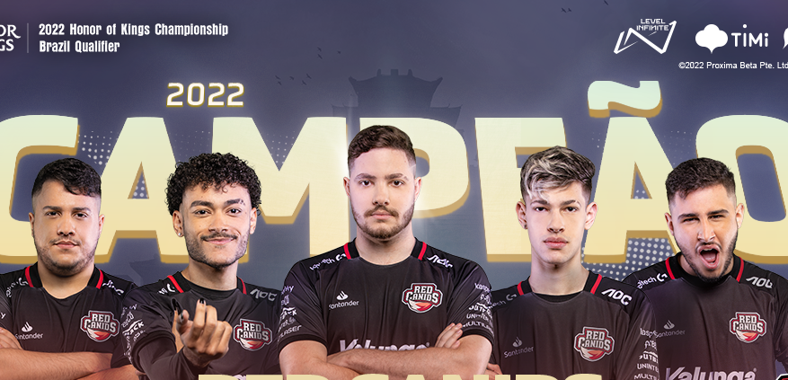 Invicta, RED Canids vence nacional de HoK e está no mundial