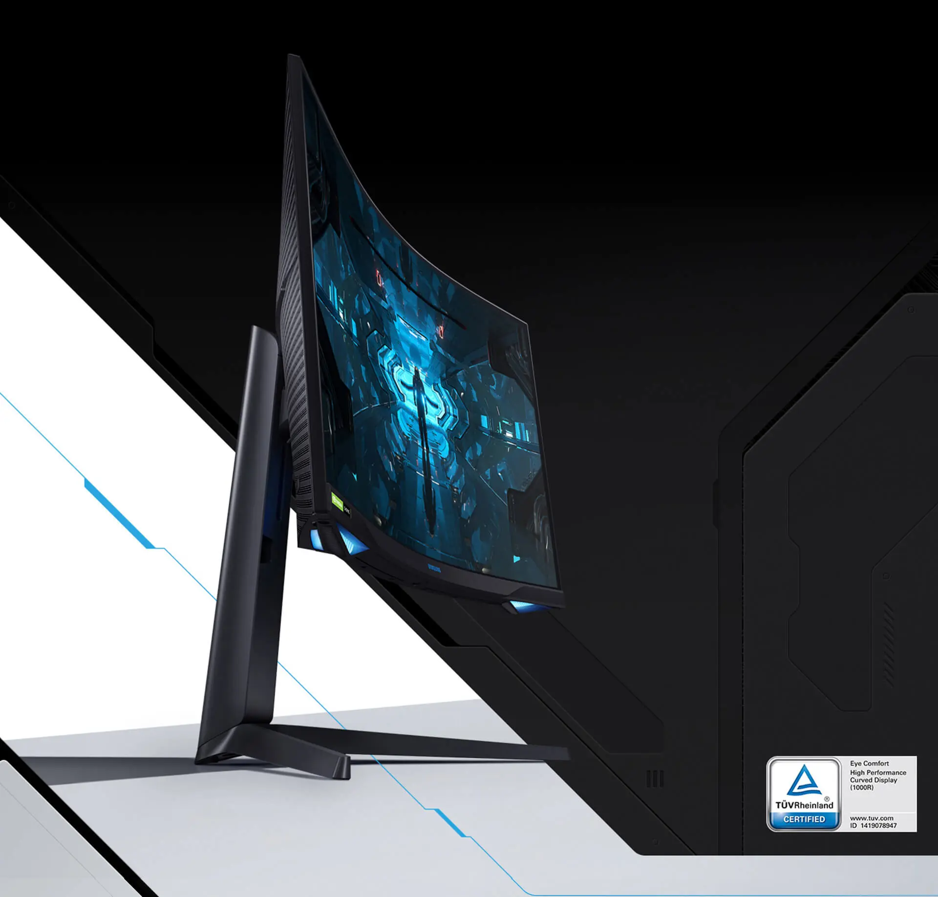 Samsung Odyssey G7 apresenta imersão total ao game; entenda