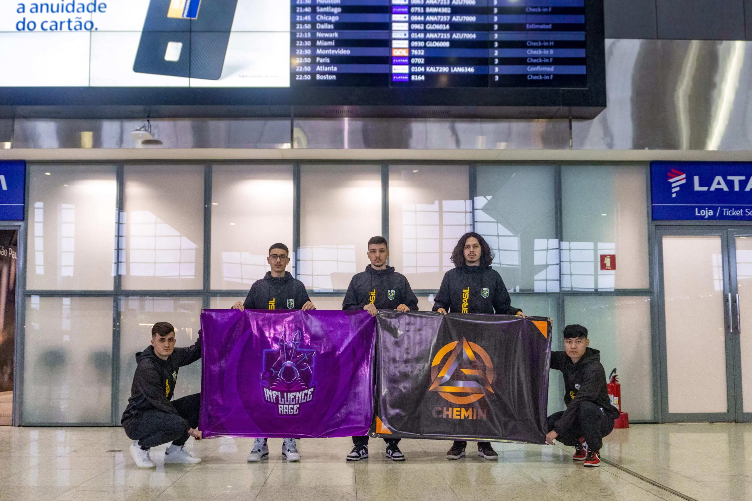 PUBG MOBILE: Influence Chemin é a primeira equipe brasileira a viajar para o mundial