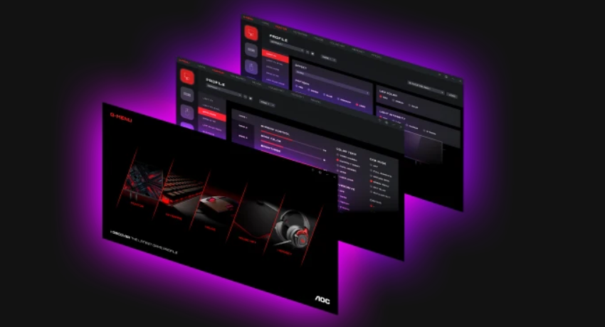 Entenda mais sobre o G-Menu, software da AOC