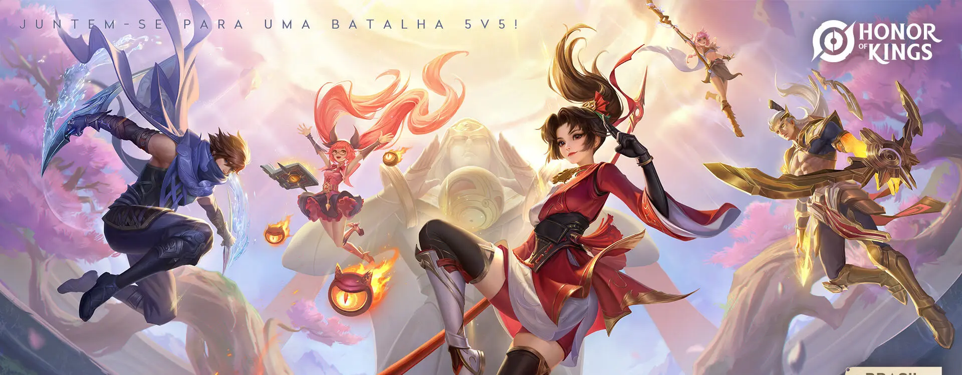 Honor of Kings chega na versão mobile com servidor brasileiro dedicado
